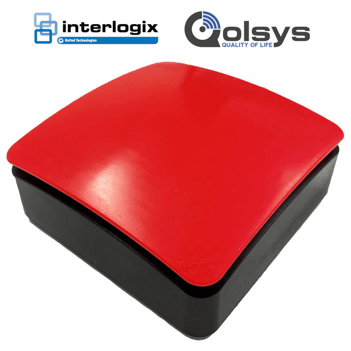 Alarm.com Emergency Call Button with transmitter for Interlogix and Qolsys Alarm