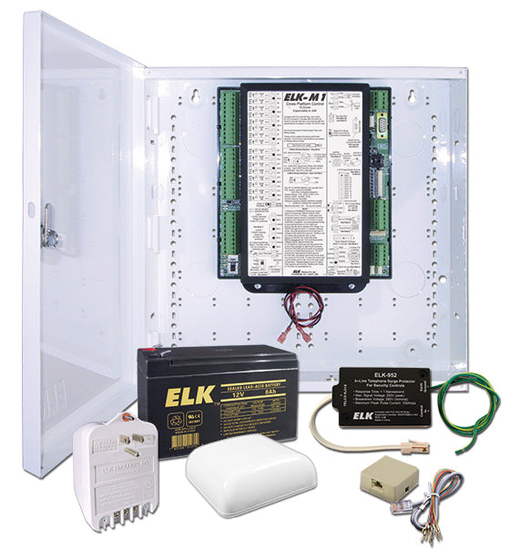 Elk M1 Gold Alarm System Kit Without Keypad