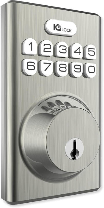 Qolsys PowerG Door Lock Satin Nickel