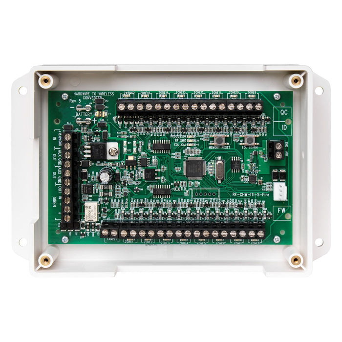 Qolsys IQ S-Line 16 Zone Hardwire to Wireless Converter, Small Enclosure