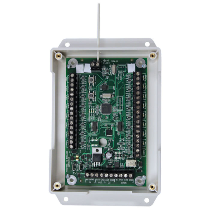 Qolsys IQ S-Line 16 Zone Hardwire to Wireless Converter, Small Enclosure